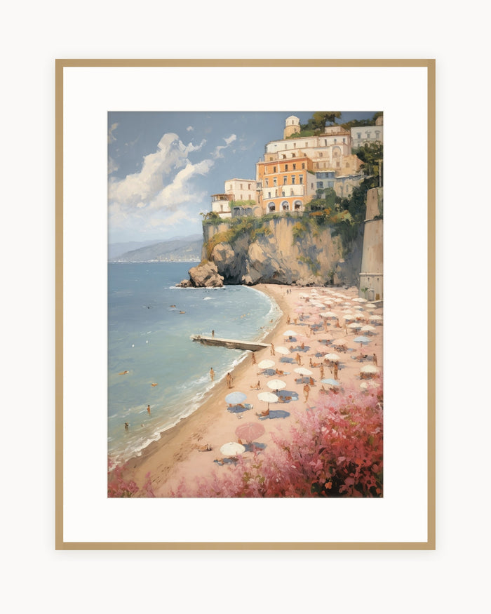 Costa Amalfi — Lámina Paisajes