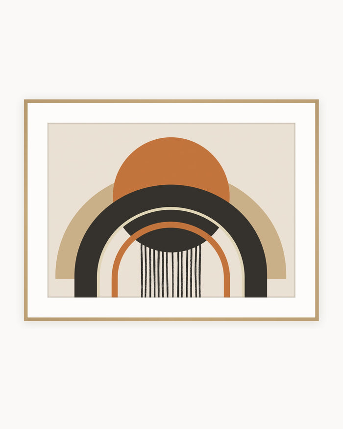 Arco Terracota — Lámina Boho