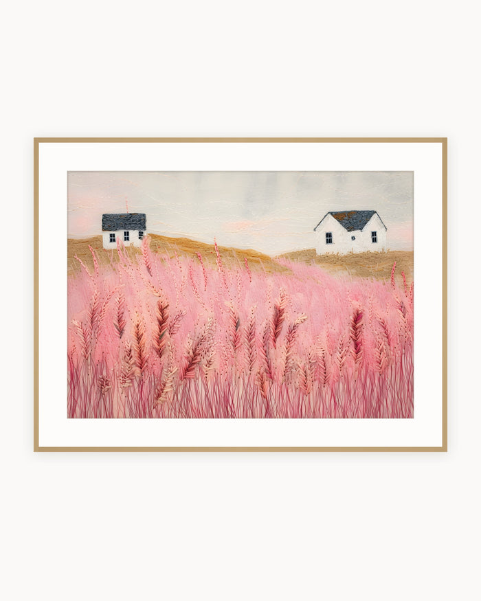 Campo Rosa — Lámina Abstractas